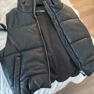 Fashion Nova Black Puffer Jacket